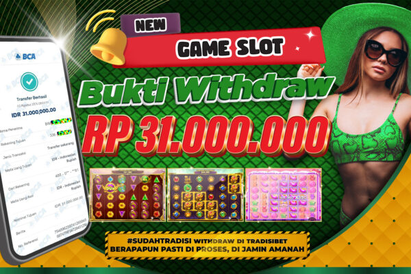 Bukti JP SLOT TRADISIBET 02 AGUSTUS 2025 Rp 31.000.000,- LUNAS